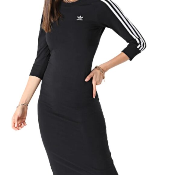Adidas Women's Originals 3-Stripes Dress size S - Picture 6 of 8